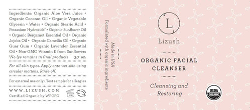 Aptisus ORGANIC FACIAL CLEANSER Cleansing and Restoring