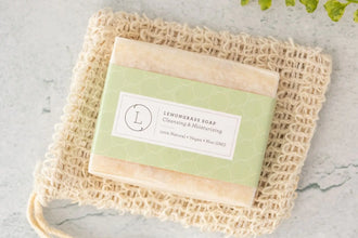 Aptisus Lemongrass Natural Soap Bar – Handmade Body Soap Gift