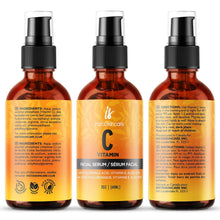 Vitamin C Serum with Hyaluronic Acid and Vitamin E for anti-aging.