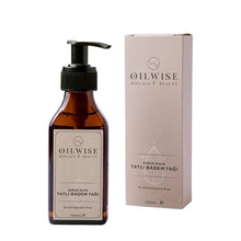 Oilwise Sweet Almond Oil 100 ml, for nourishing and moisturizing skin.