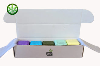 Aptisus CBD Shower Steamers Set – 5 Big Fizzies (THC-Free)