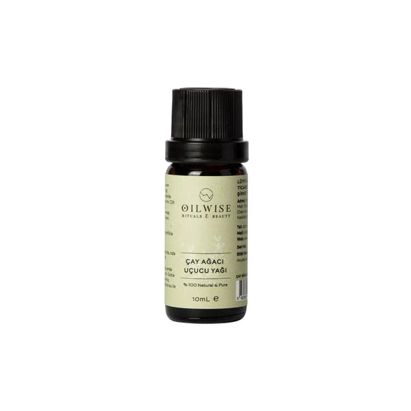 Oilwise Tea Tree Oil 10 ml, natural antibacterial and soothing properties.