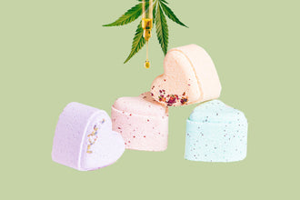 Aptisus Set of 5 Heart-Shaped Shower Steamers with CBD – Gift Box Edition