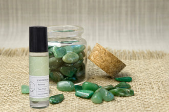 Aptisus Essential Oils Roll-On Set – Infused with Crystals for Wellness