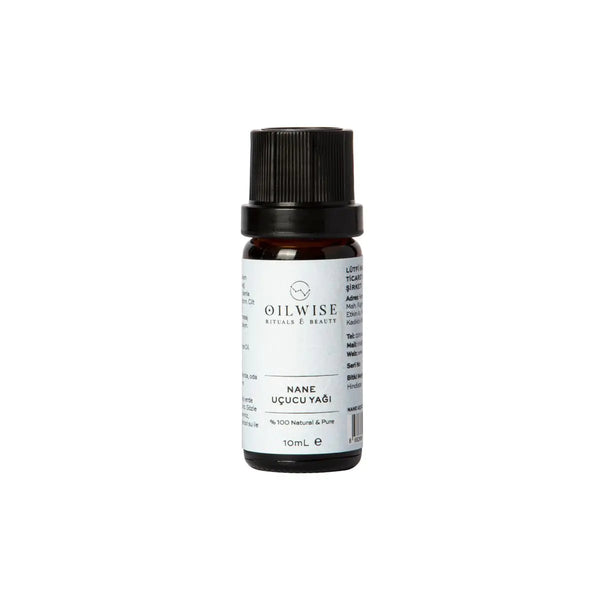 Oilwise Mint Oil 10 ml, refreshing and soothing for skin.