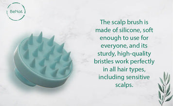 Hair Scalp Massager: Stimulates circulation, promotes hair growth, and relaxation.