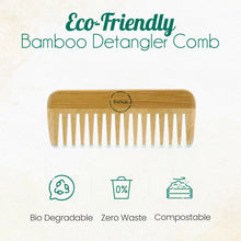 Aptisus All-Natural Bamboo Hair Comb – Eco-Friendly and Gentle on Hair