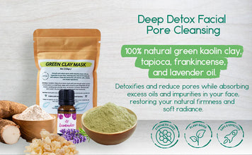 Aptisus Green Clay Mask – Detoxifying and Rejuvenating Skin Treatment