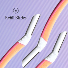 Billie Dermaplane Refill Blades, Nickel-free, Gently Exfoliates Skin, 3 Count.