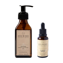 Aptisus Oilwise Sweet Almond Oil & Eye Repair Serum Set