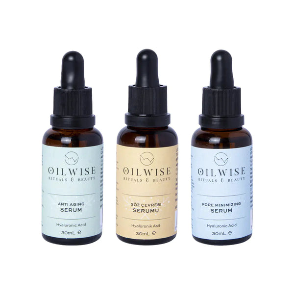 Aptisus Oilwise Anti-Aging, Pore Minimizing & Eye Repair Serum Set