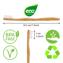 Aptisus Bamboo Toothbrush Set – 5-Pack, Eco-Friendly