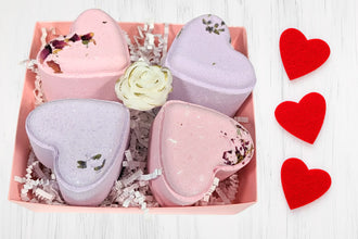 Aptisus Heart-Shaped Shower Steamers – Set of 4 Gift Box