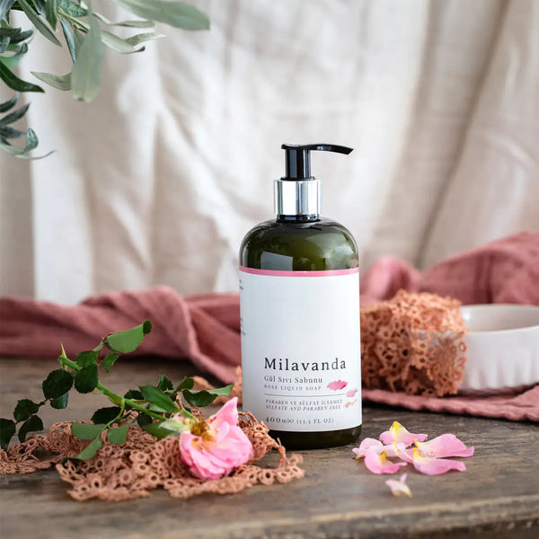 Aptisus Milavanda Rose Liquid Soap 400ml – Gentle and Fragrant Skin Care